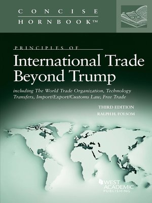 cover image of Principles of International Trade Beyond Trump